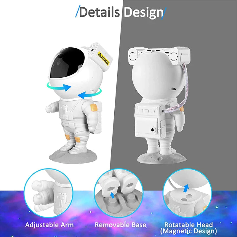 FrenzyTrendz™ Astronaut Galaxy Projector