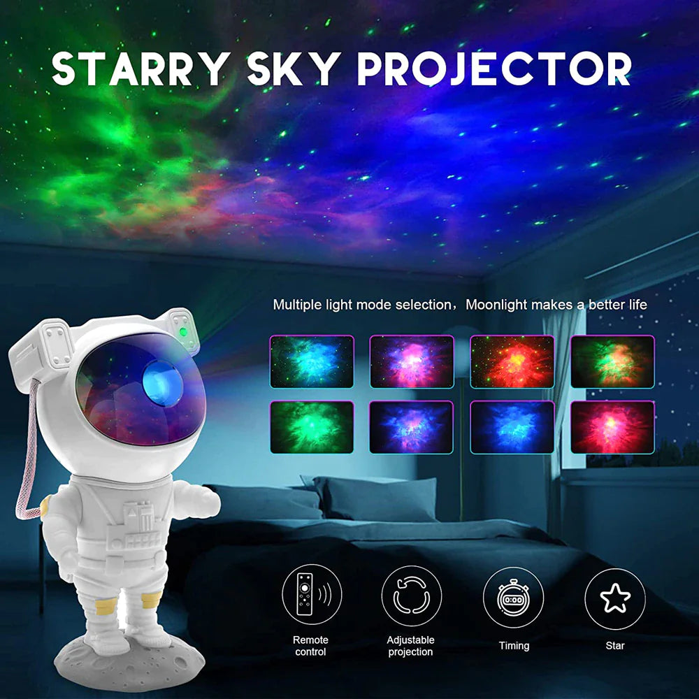 FrenzyTrendz™ Astronaut Galaxy Projector