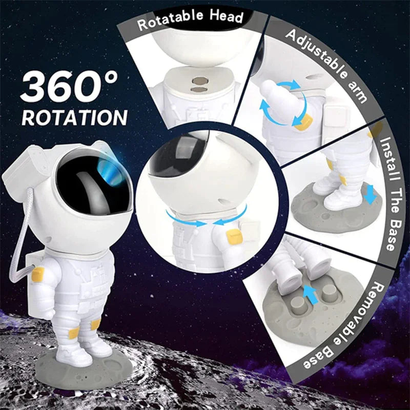FrenzyTrendz™ Astronaut Galaxy Projector
