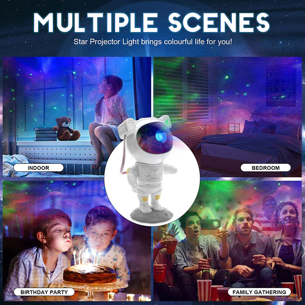 FrenzyTrendz™ Astronaut Galaxy Projector
